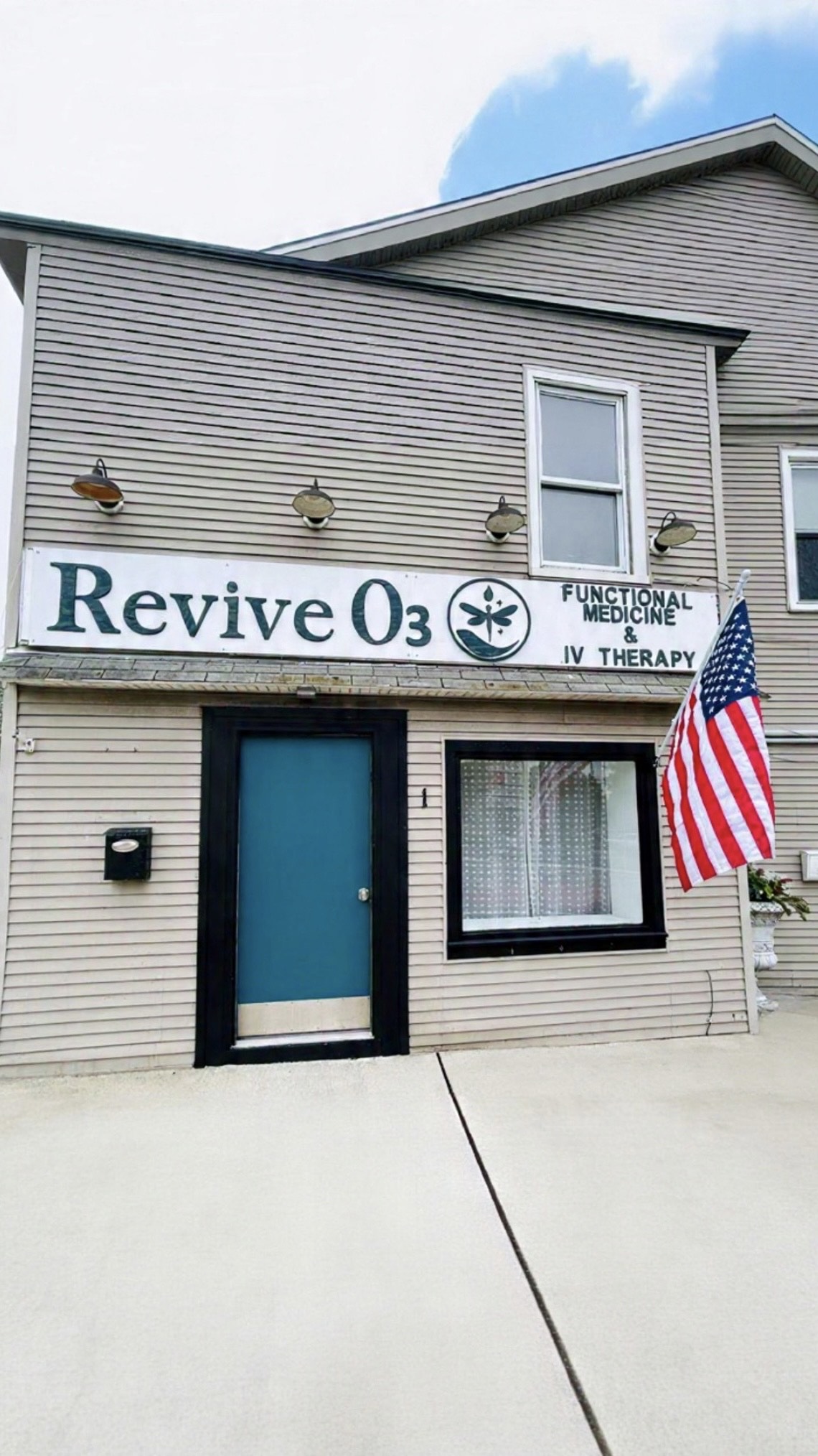 ReviveO3 Functional Medicine & IV Therapy clinic exterior in Manahawkin, New Jersey