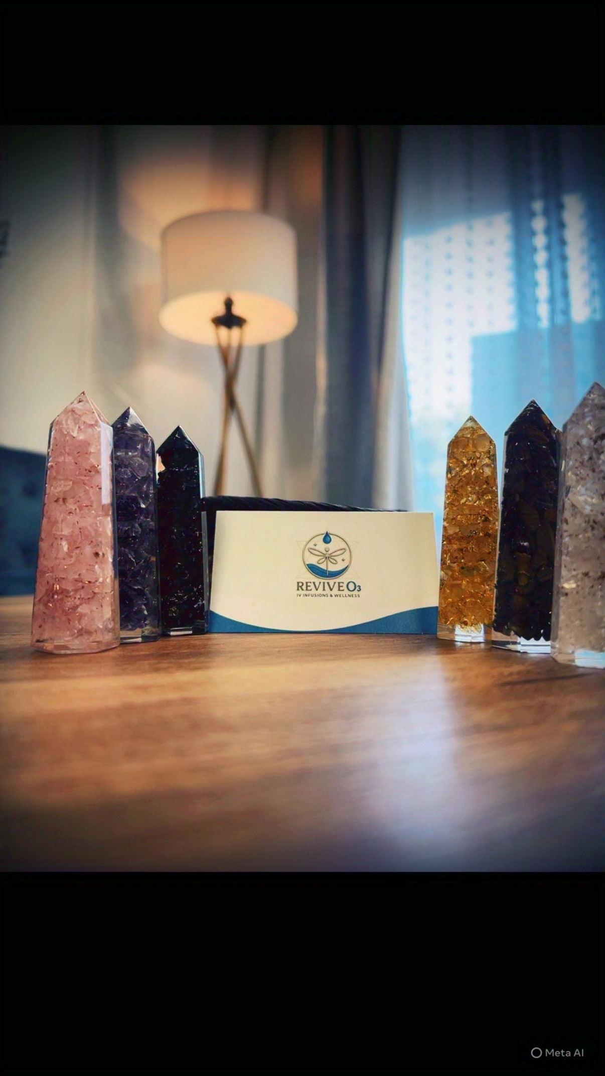 Healing crystals and holistic wellness at ReviveO3